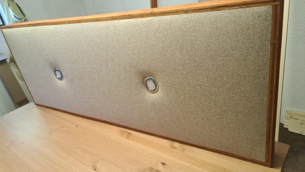 Finished ceiling element